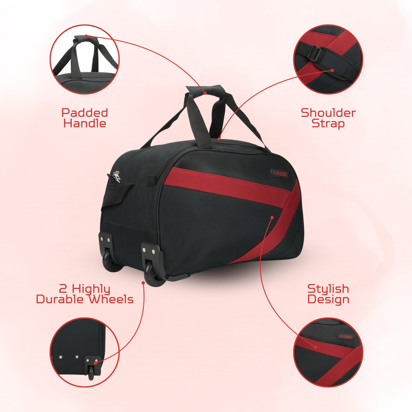 BLACK-RED