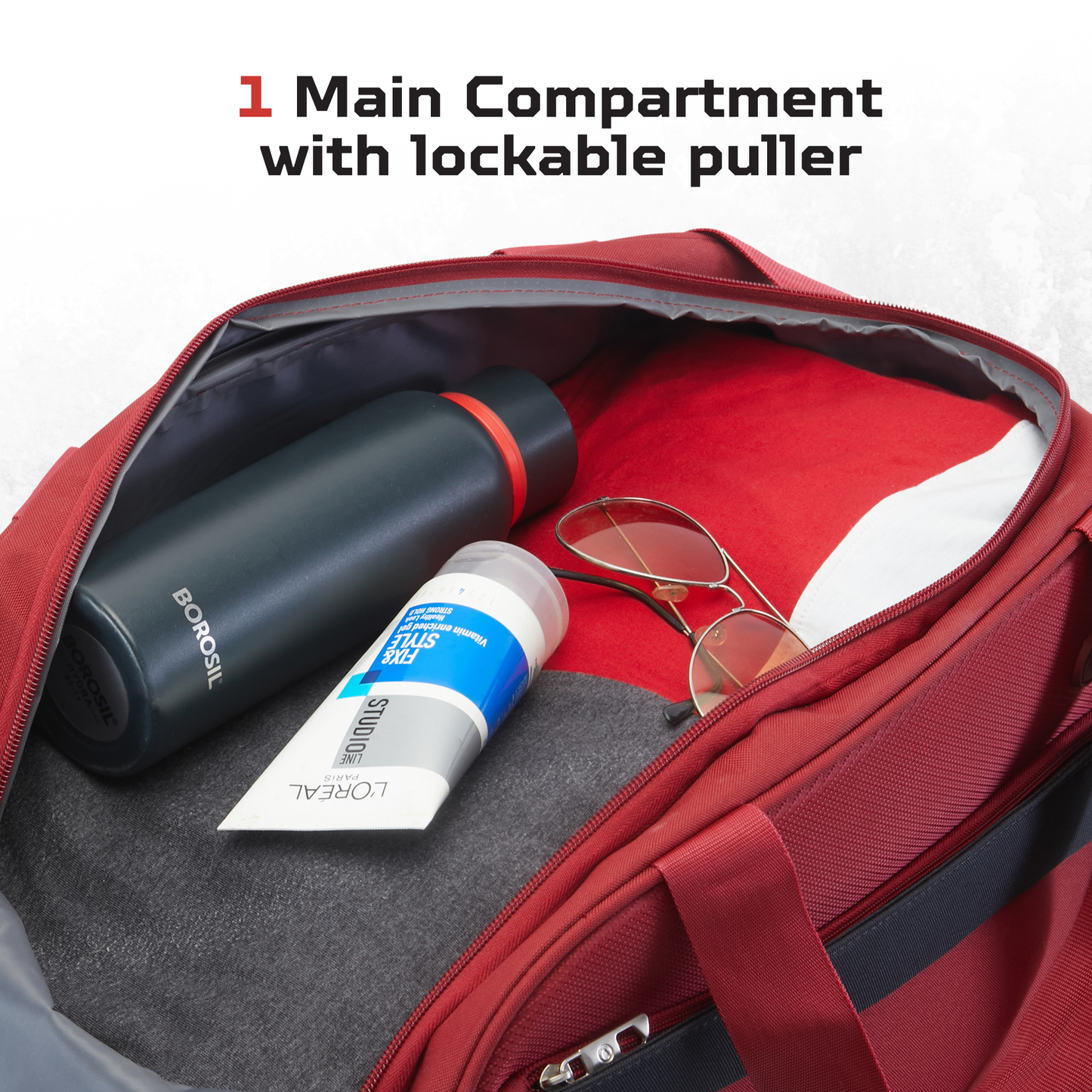 Wheel Duffle Arrow Voyage Design Premium Polyester