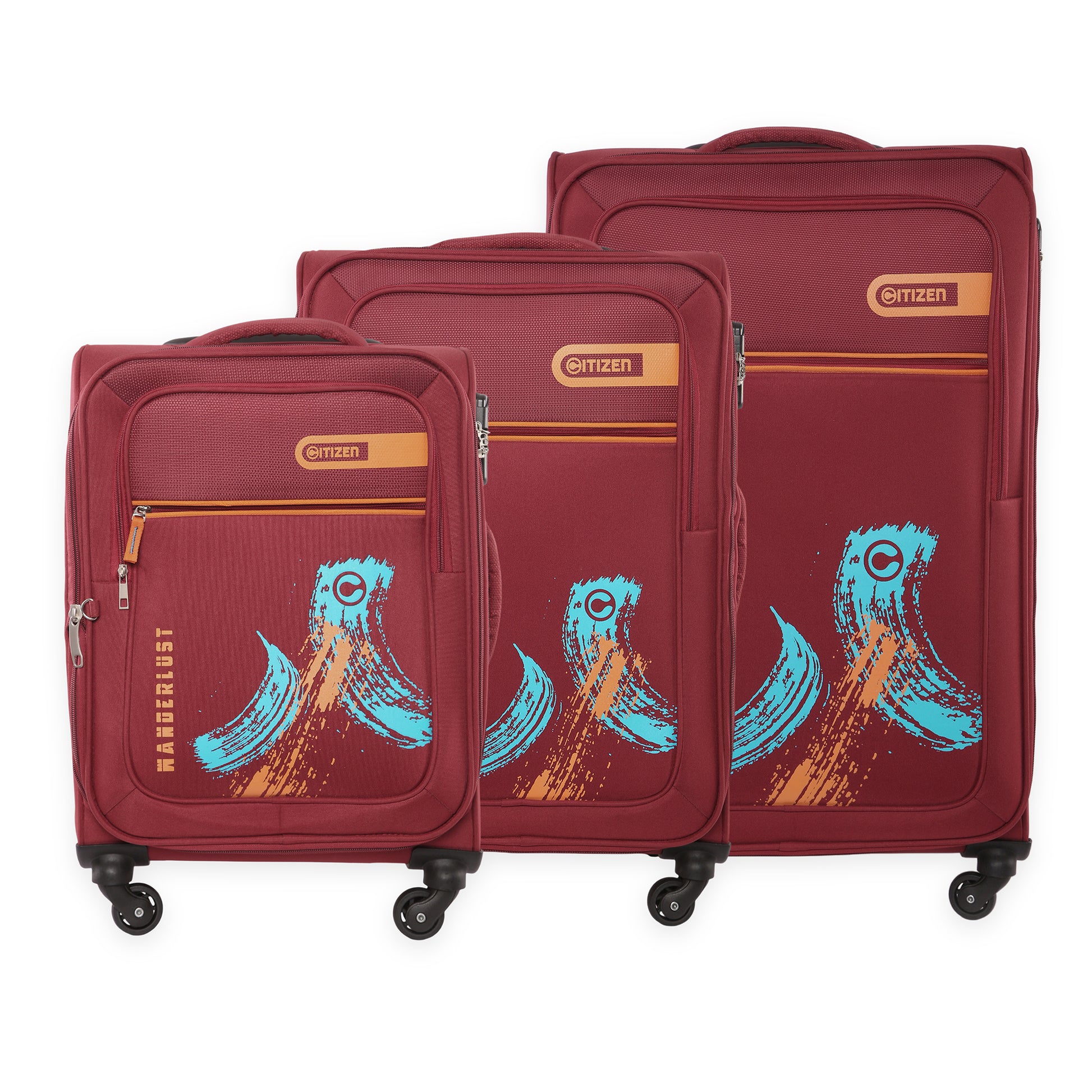 Red Set of 3