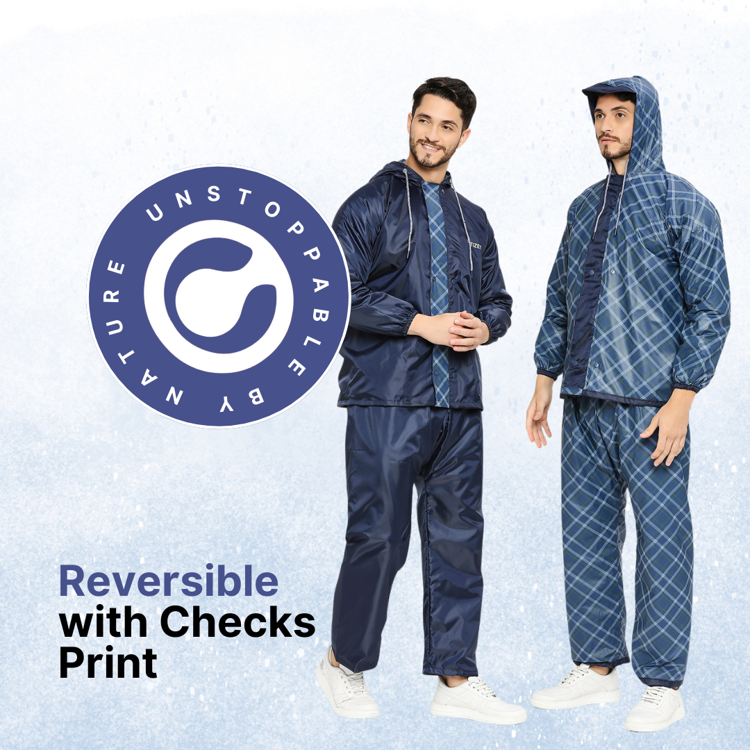 checks blue