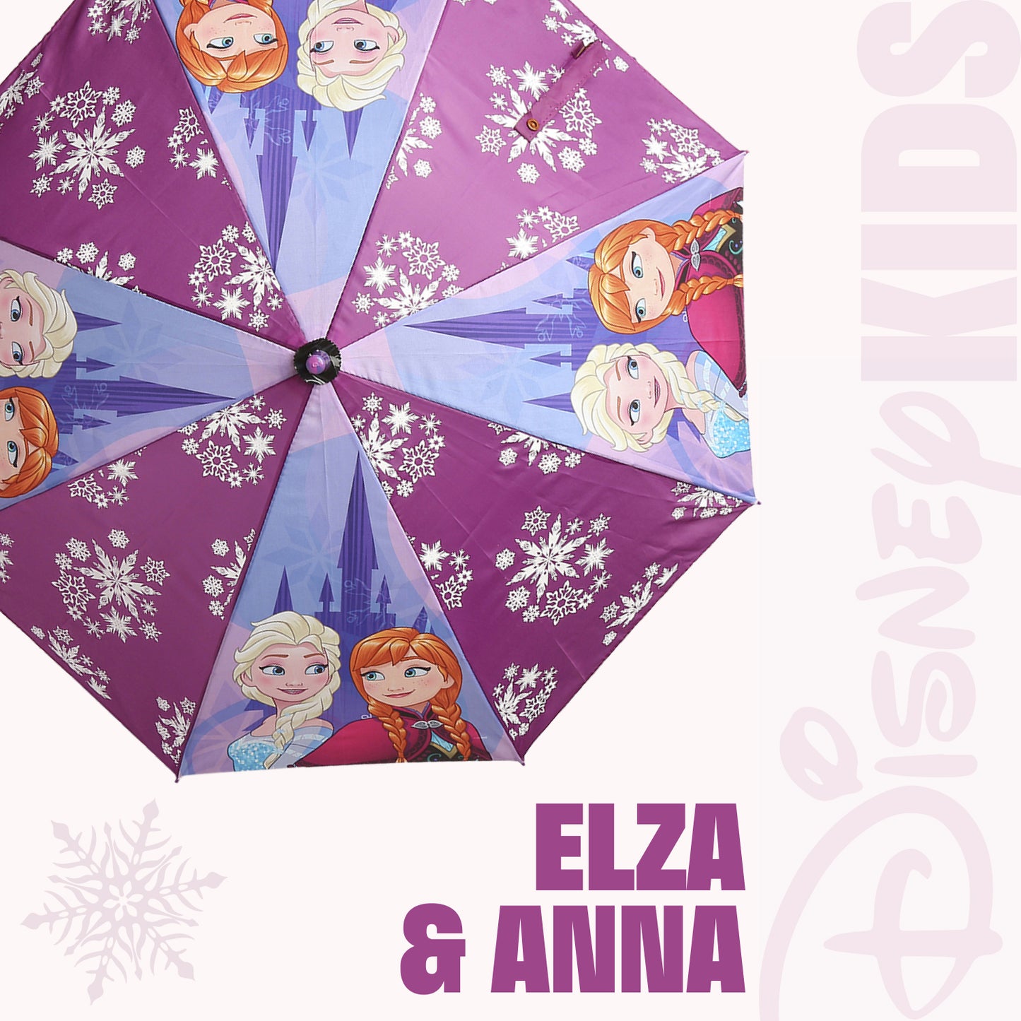 Kids Umbrella with Elza & Anna Characters