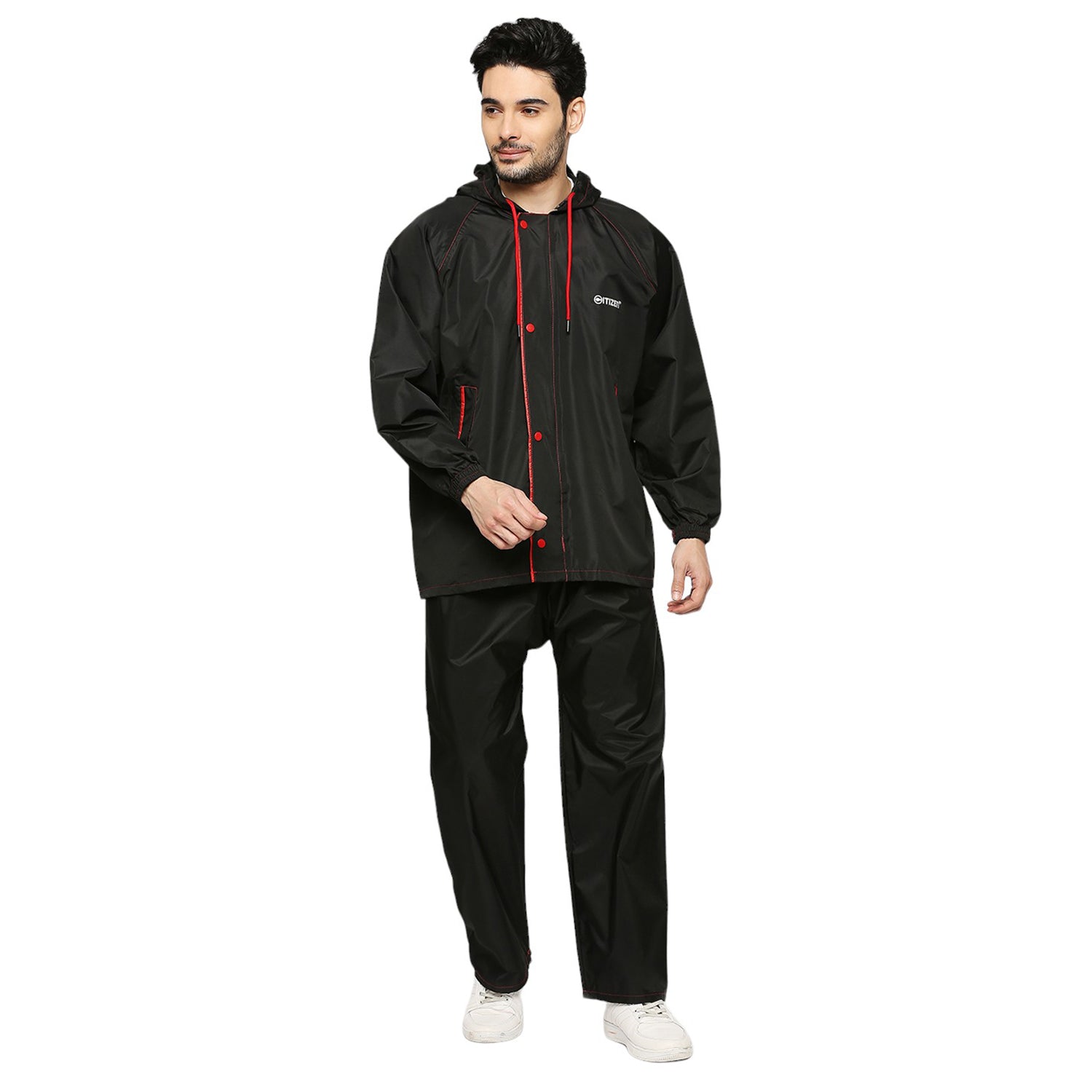 Sleek Tapping Raincoat Suit with Free-leak proof pouch – Citizen