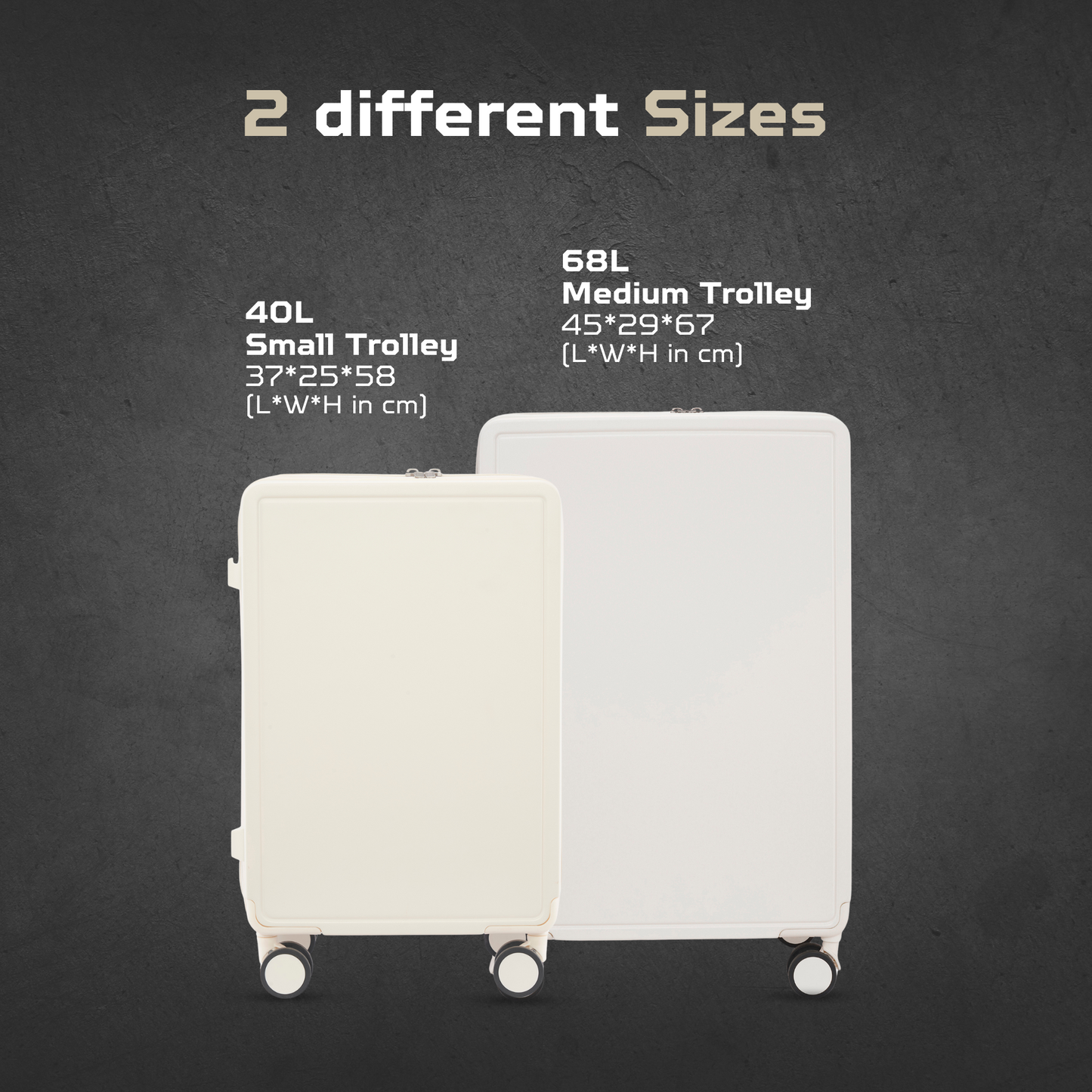 Beige Set of 2