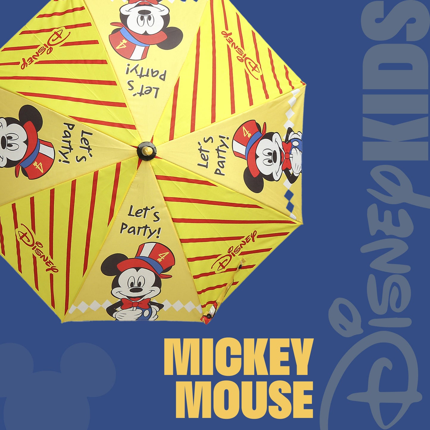 Kids Umbrella with Mickey Mouse Character