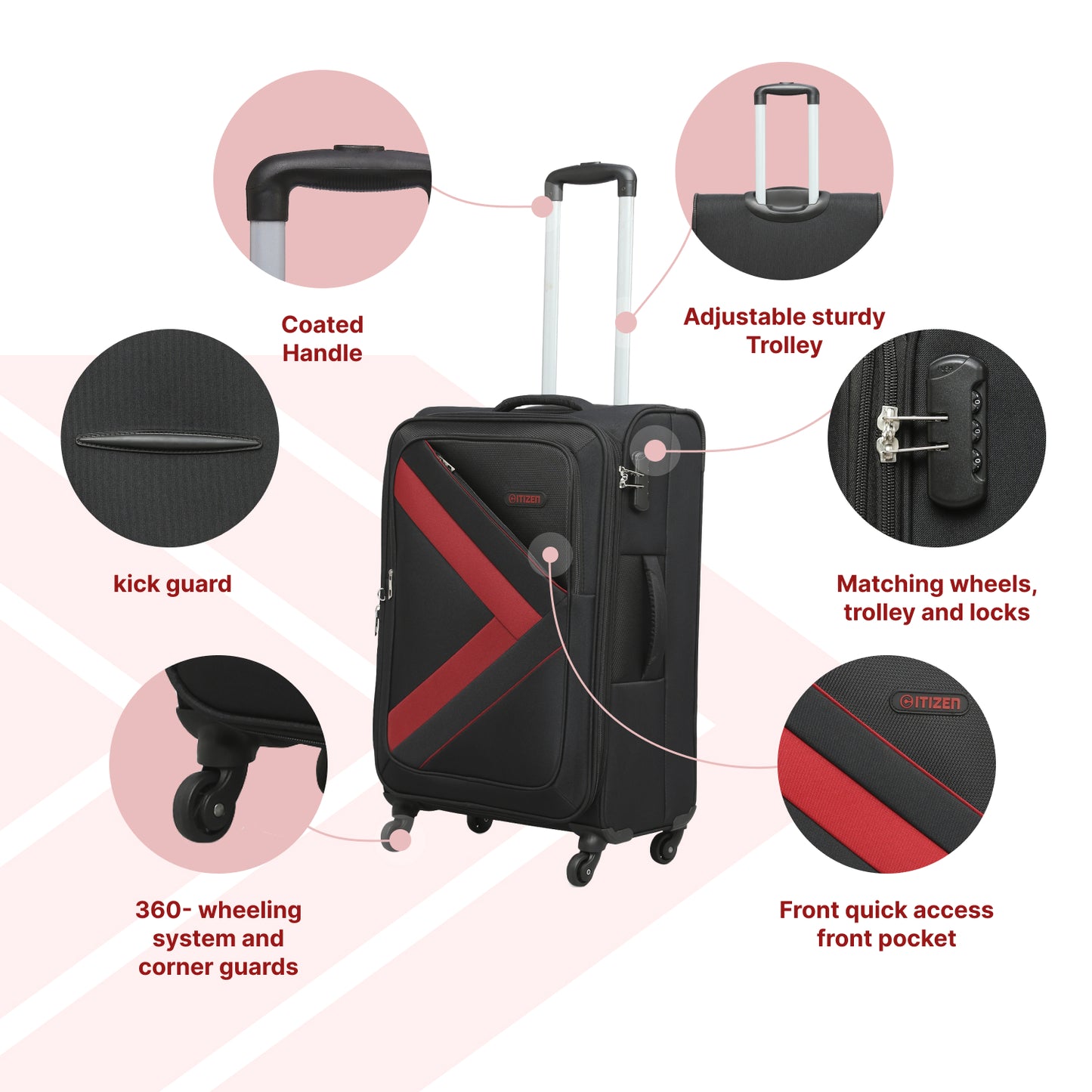 medium black red