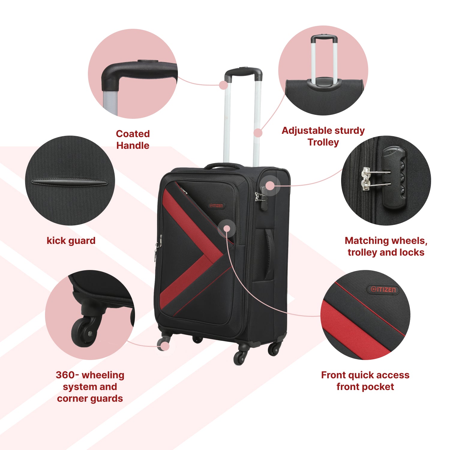 medium black red