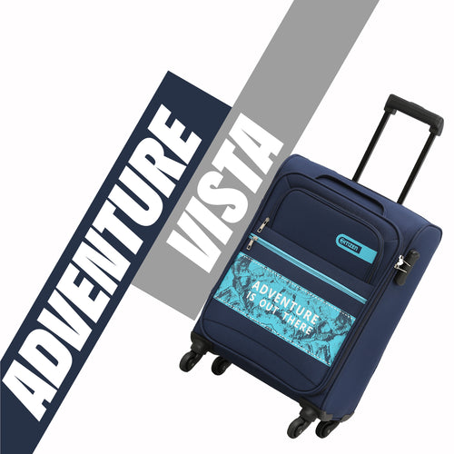 Citizen Adventure Vista Cabin Suitcase – Secure 3‑Digit Lock & 360° Spinner Wheels