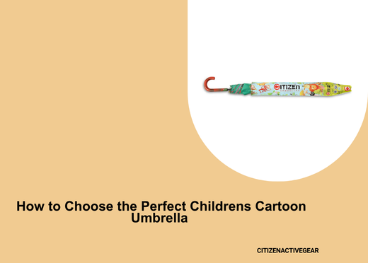 How to Choose the Perfect Umbrella for Kids