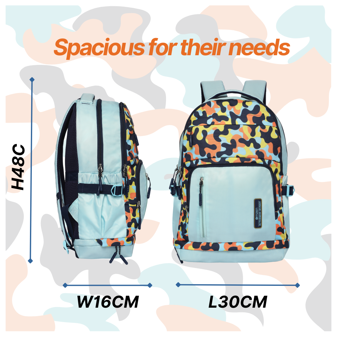 Lotus Digital Backpack For School Kids