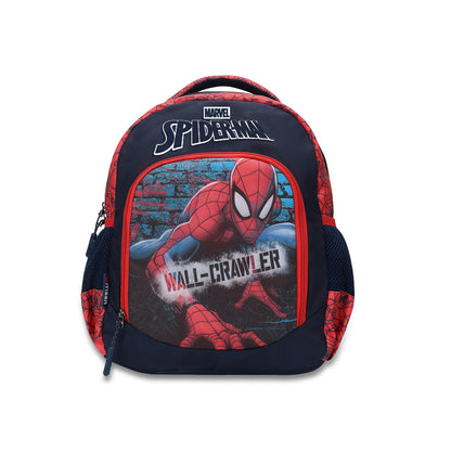 Citizen Spiderman 18L School Backpack – Dual Compartment, Padded Straps & Utility Pocket
