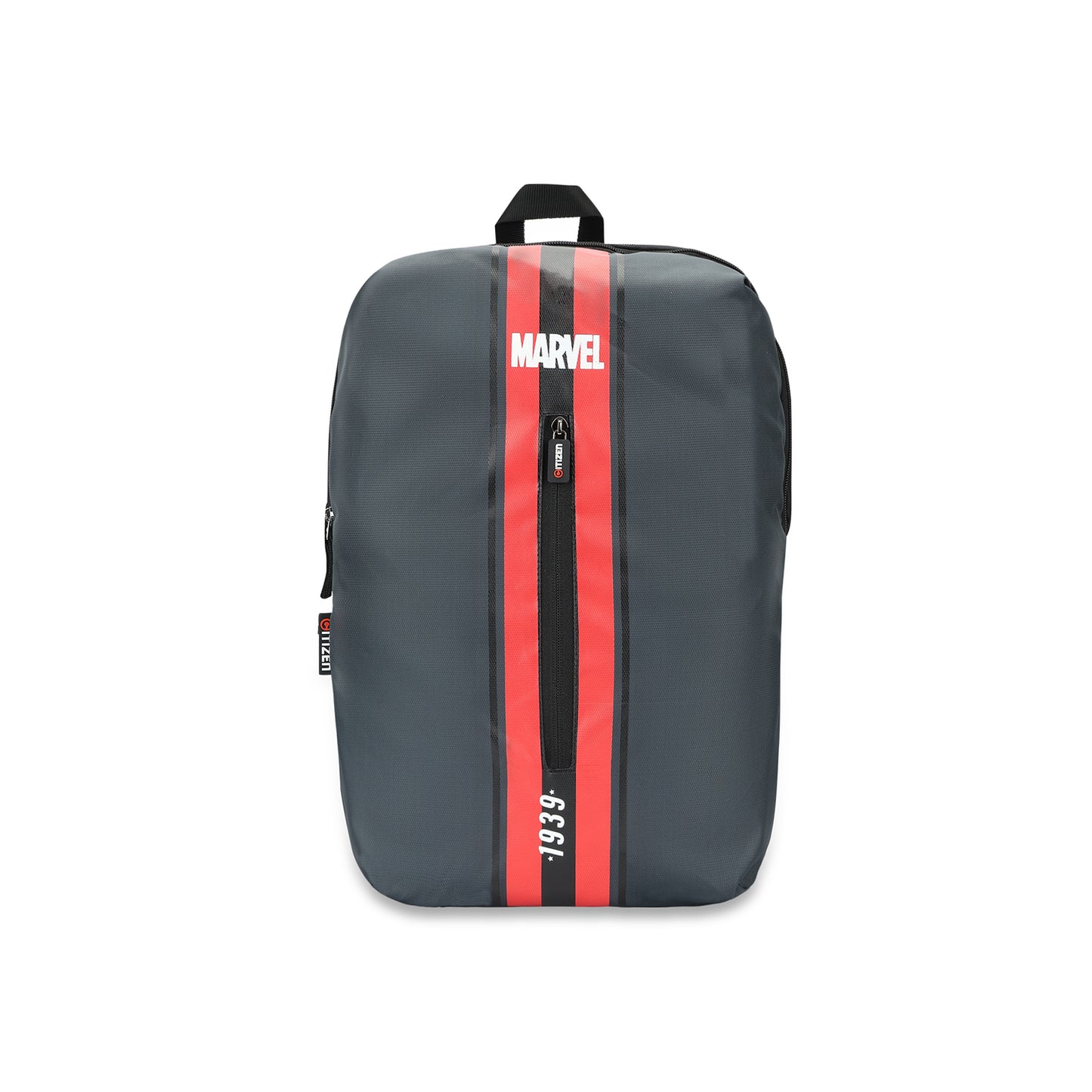 Citizen Marvel 22L Day for Men & Women, Water-Resistant Travel Daypack with Dual Compartments,Front Utility Pocket & Padded Shoulder Straps -(Grey, Red )