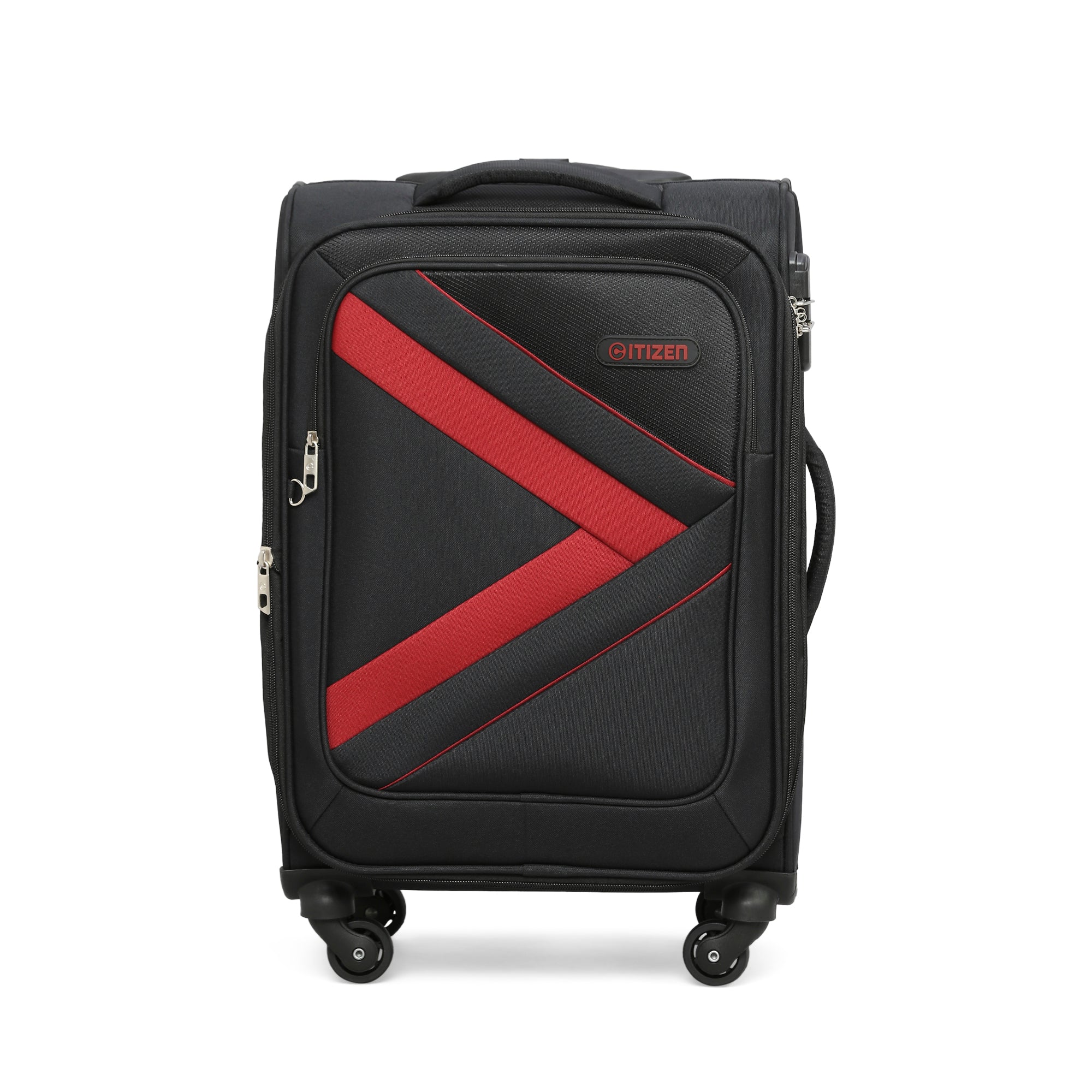 Arrow Voyage Trolley Suitcase with Quick Access Compartments 360 Wheeling