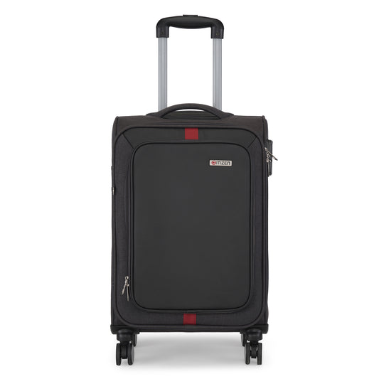 Diamond Pro Trolley with Laptop compartment & Double Wheel  Size-Small (58cm)
