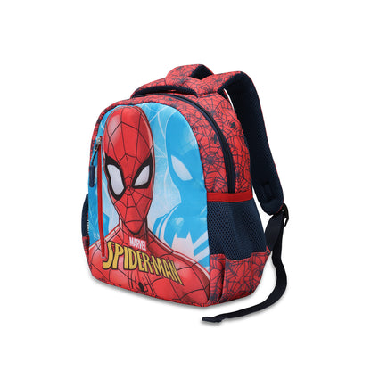 Citizen Spiderman 9L Kids School Backpack – Adjustable Straps & Front Pocket (Red)