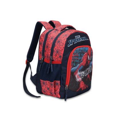 Citizen Spiderman 18L School Backpack – Dual Compartment, Padded Straps & Utility Pocket