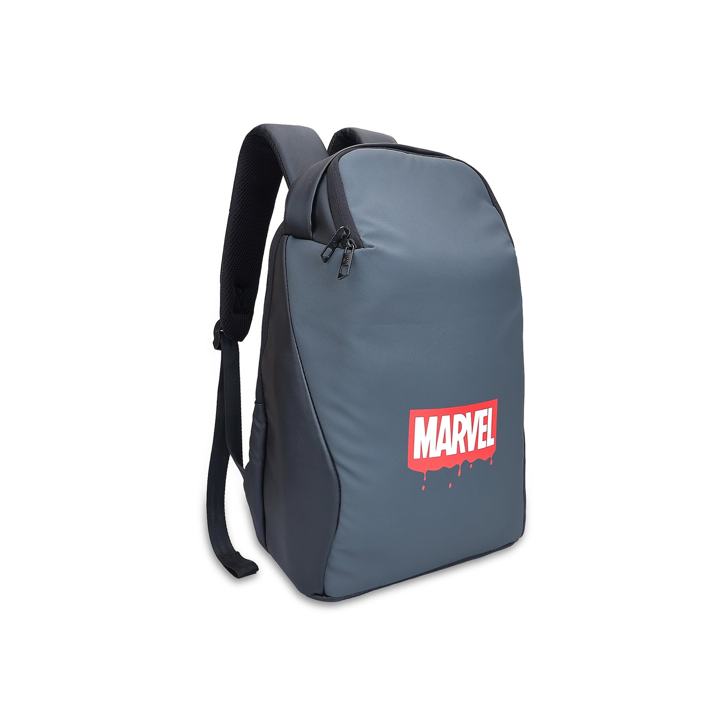 Citizen Marvel Printed 20L Backpack for School & College,Main Compartment , Padded Shoulder Straps - (Grey, Black)