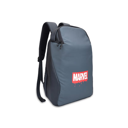 Citizen Marvel Printed 20L Backpack for School & College,Main Compartment , Padded Shoulder Straps - (Grey, Black)