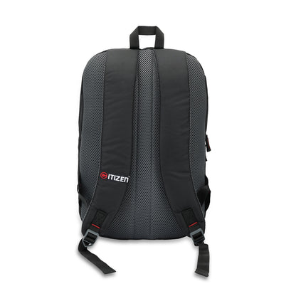 Citizen Marvel 22L Day for Men & Women, Water-Resistant Travel Daypack with Dual Compartments,Front Utility Pocket & Padded Shoulder Straps -(Grey, Red )