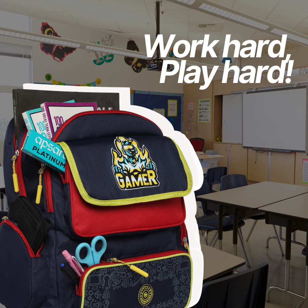 Gamer Backpack For School Kids