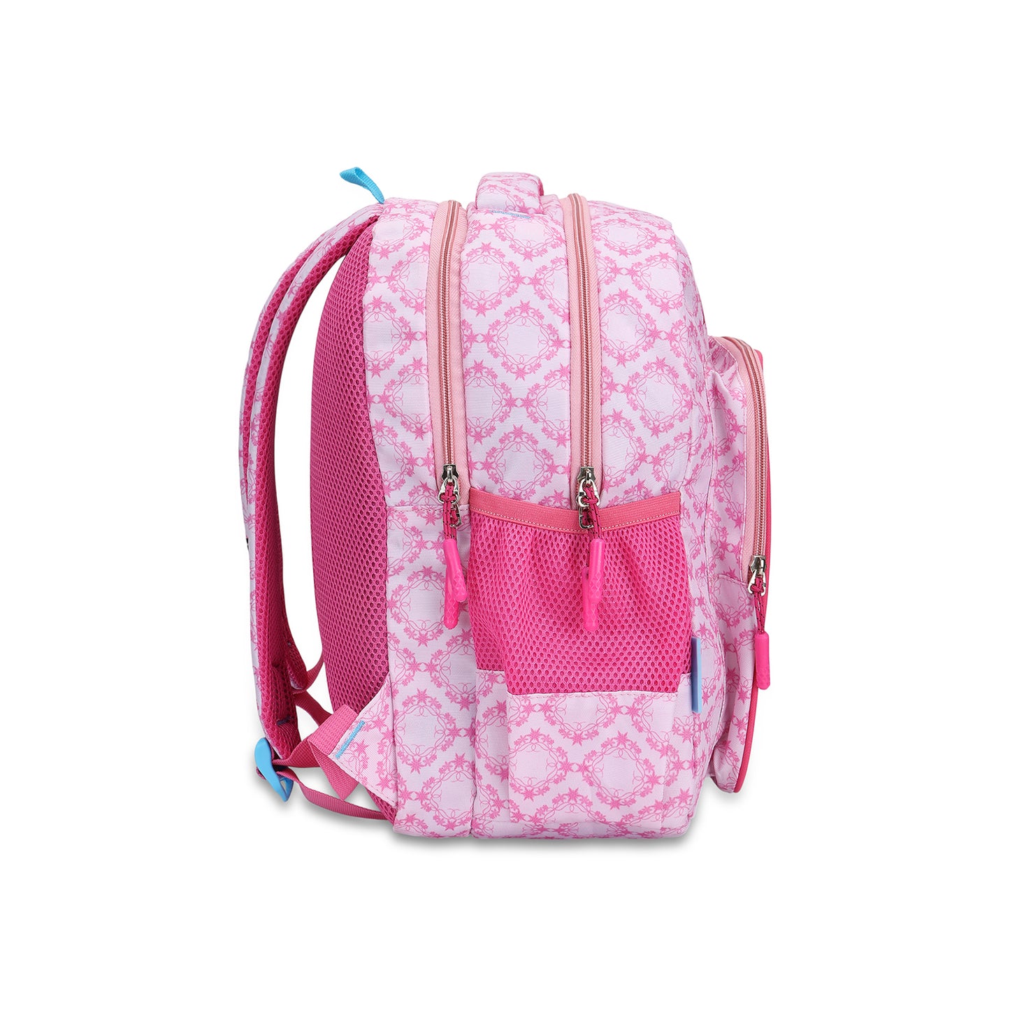 Citizen  Frozen Anna Elsa 18L Kids Backpack for Girls, Double Compartment, With Padded Shoulder Straps - (Pink)