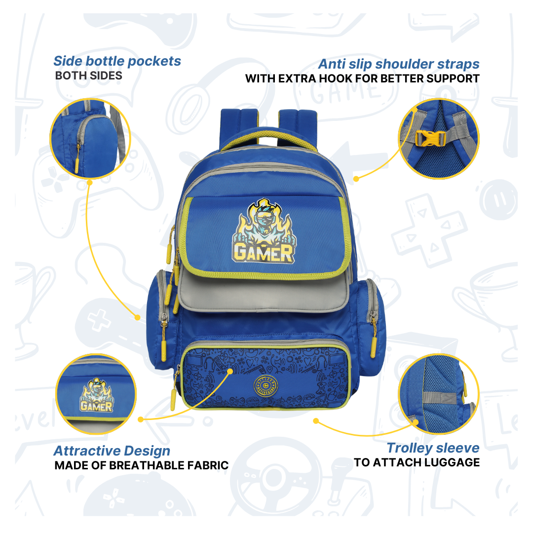 Gamer Backpack For School Kids