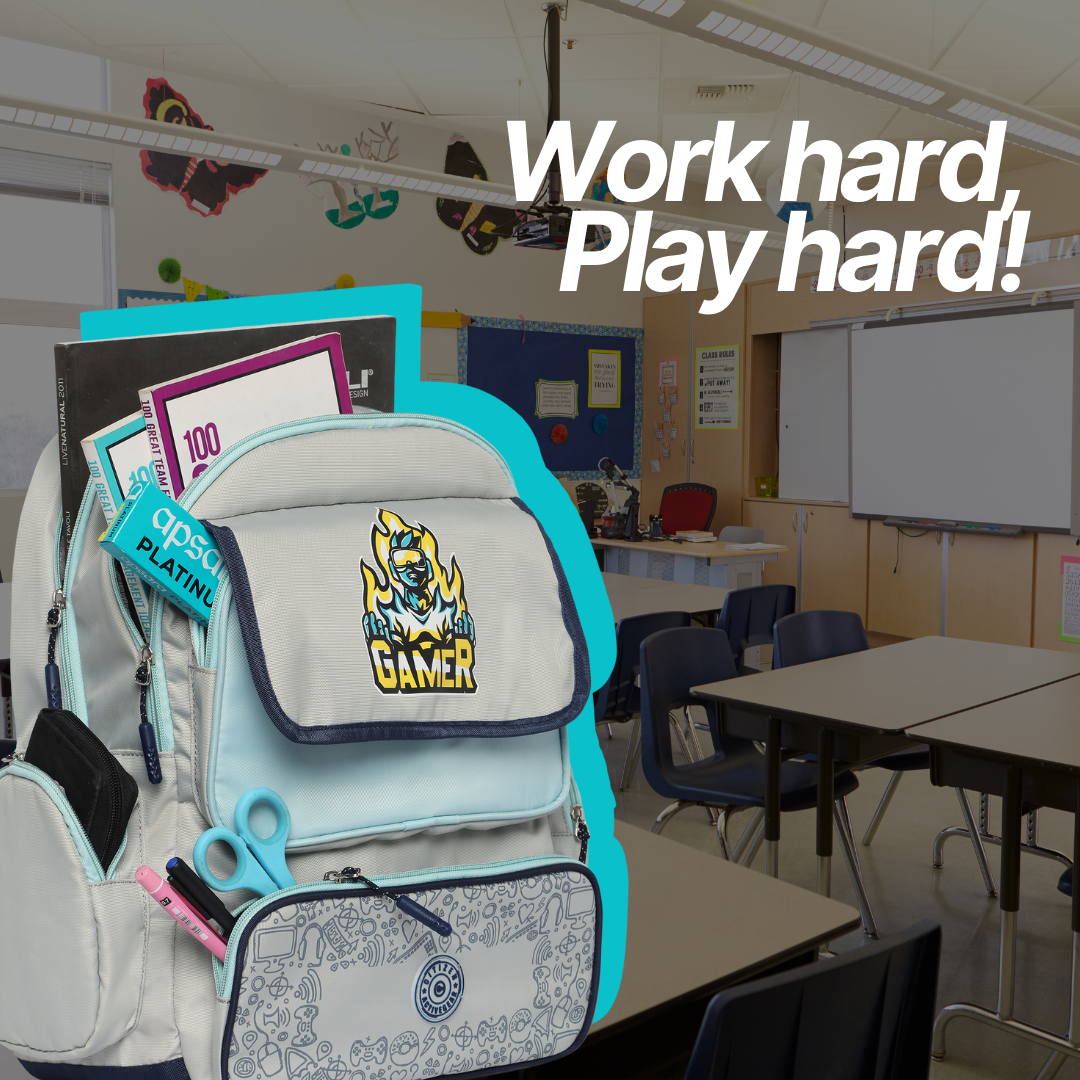 Gamer Backpack For School Kids