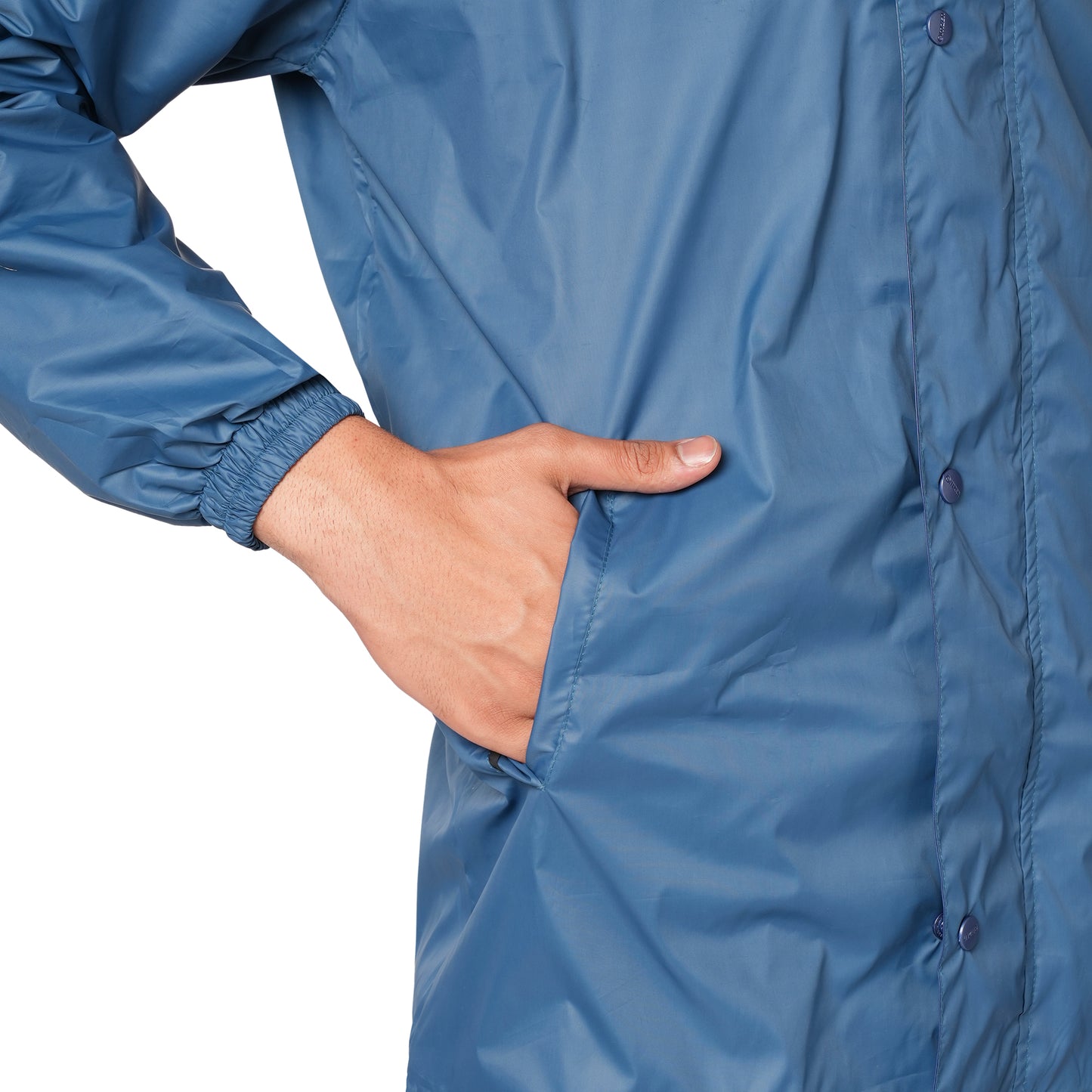 Citizen Hooded Raincoat for Men Women Waterproof for Bike Riders Hd Butter Fabric Lightweight Stylish Sealed Hood, Large Pockets, Heavy-Duty Zippers Rainwear
