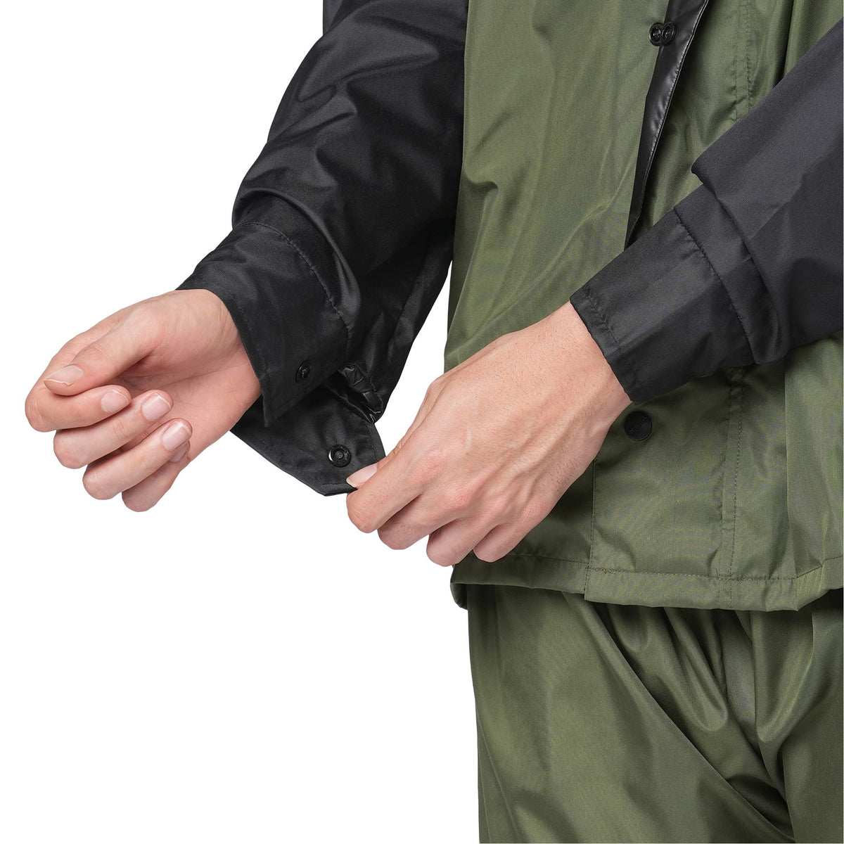 Citizen Hooded Raincoat for Men Women Waterproof for Bike Riders 180T Micro Fabric Lightweight Stylish Sealed Hood, Large Pockets, Heavy-Duty Zippers Rainwear