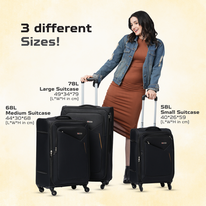 set of 3 (black)