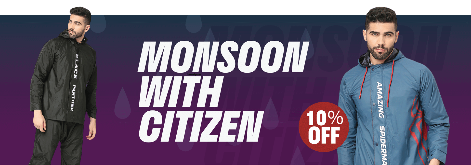 Buy Best waterproof raincoat for men online in India Citizen