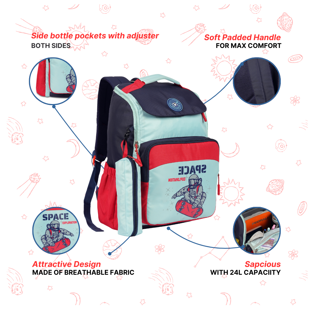 Space Backpack For School Kids