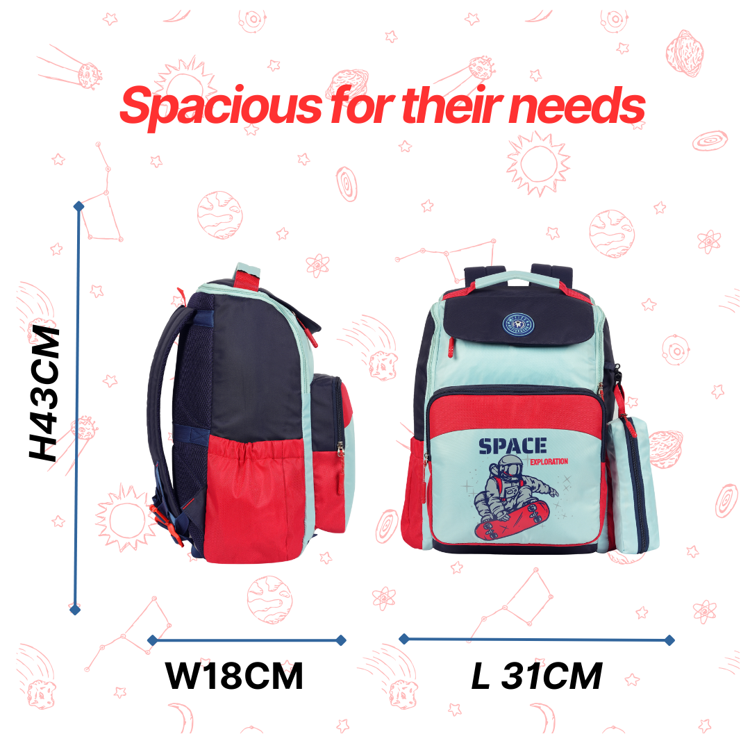 Space Backpack For School Kids