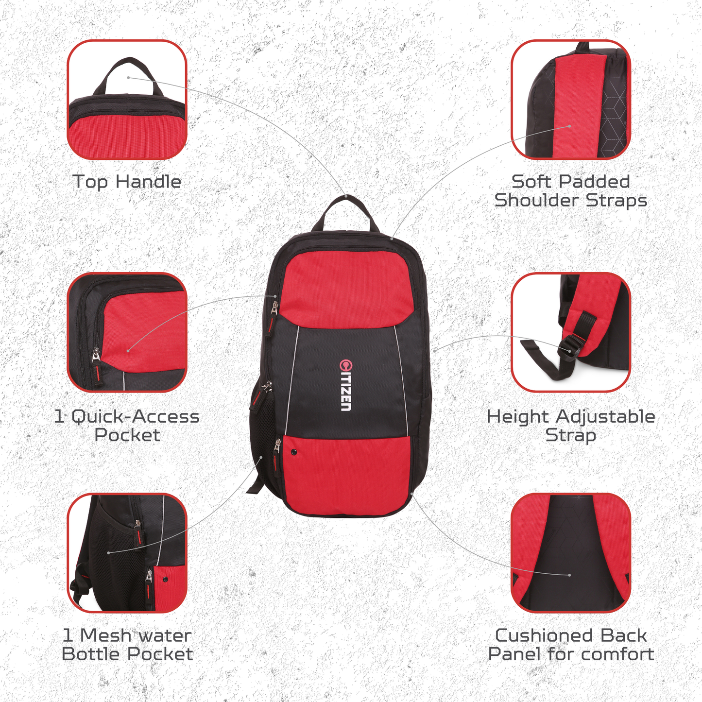 BLACK-RED