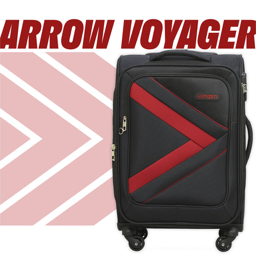 Citizen Arrow Voyage Check‑In Suitcase – Durable Fabric & Smooth Travel
