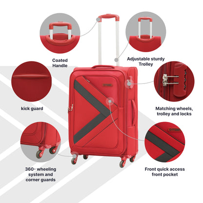 medium red black